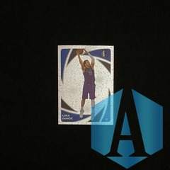 Luka Doncic 2020-21 Panini Sticker Holo #303 Panini Sticker Card